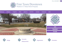Tablet Screenshot of firsttowndowntown.org